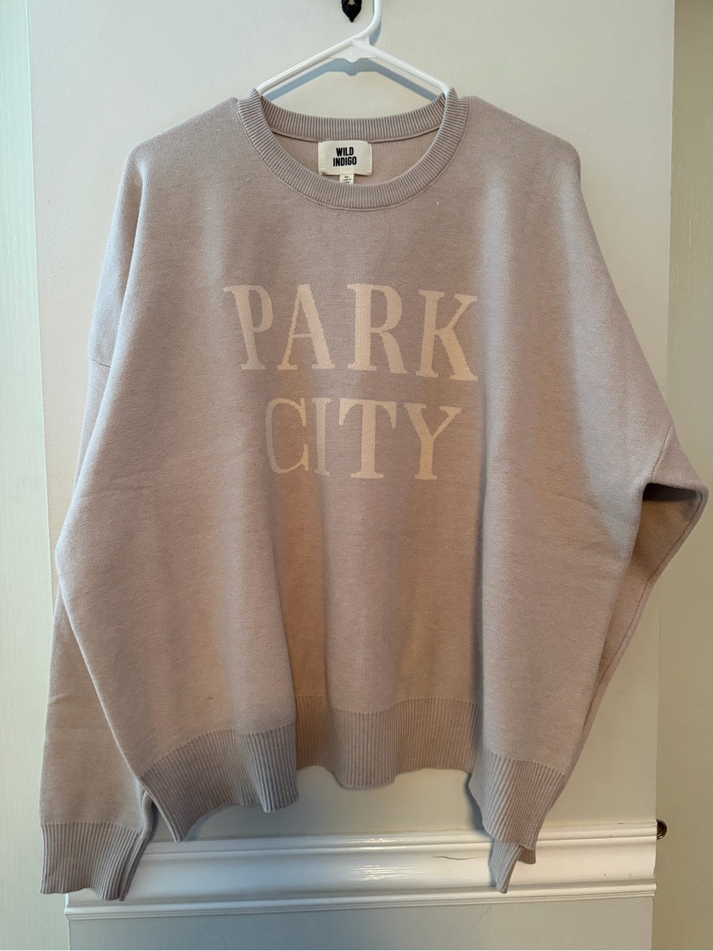 Indigo Crewneck Sweater